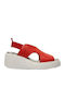Women's Red Summer Platforms