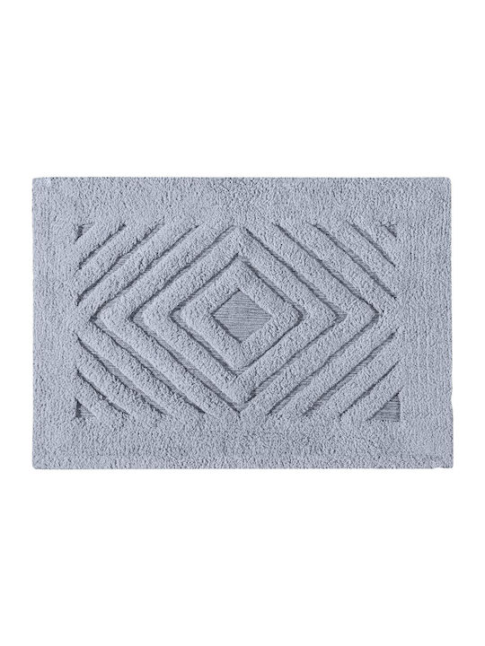 Guy Laroche Badematte Baumwolle Goa Silber 70x1...