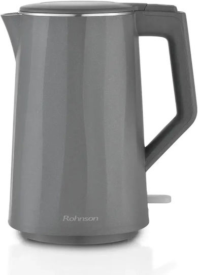 Rohnson Kettle 1.7lt 2200W Grey