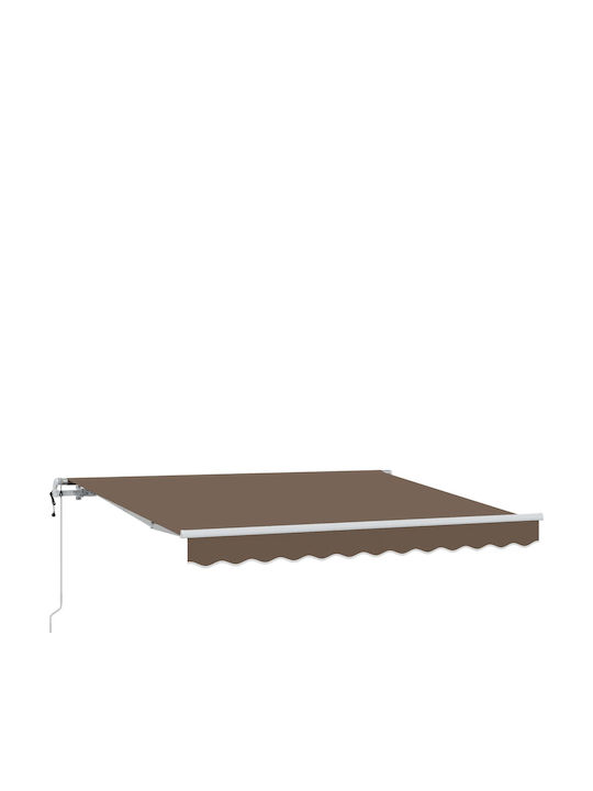vidaXL Cort Terasă Maro 5x3.5m