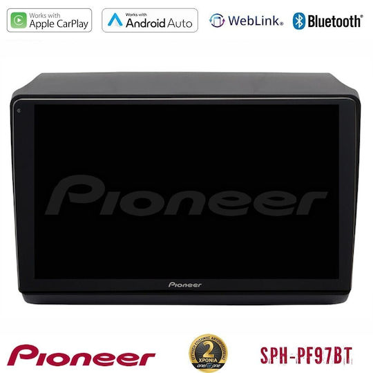 Pioneer Ηχοσύστημα Αυτοκινήτου για Peugeot Boxer Fiat Ducato Citroen Jumper (Bluetooth/USB/AUX/WiFi/GPS/Apple-Carplay/Android-Auto) με Οθόνη Αφής 9"