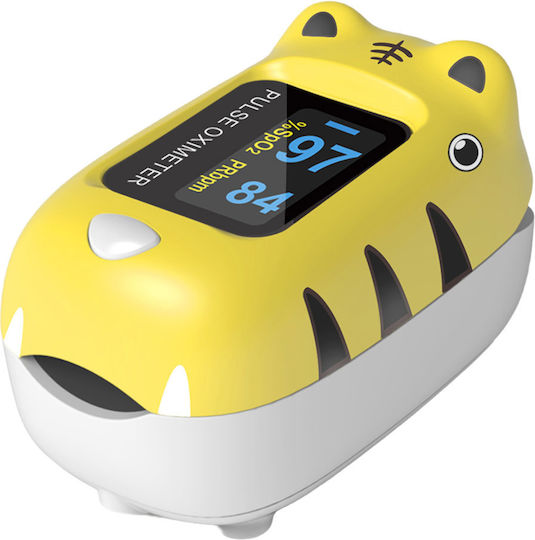 Mobiak Mobiak Palkiko Oximeter Fingerspitze Für Kinder Gelbe