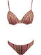Set Bikini Push Up Coral