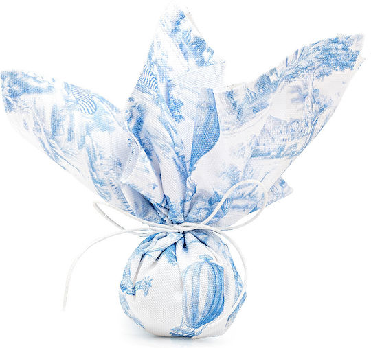 Beauty Home Safari Fabric for Wedding Favors Light Blue 1pc
