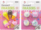 Set Erasers 4 Pieces Fancy Eraser Sweet 2 Designs