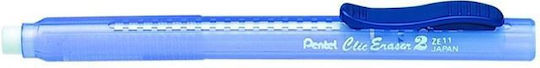 Pentel Γομα Στυλο Click Eraser 2 Μπλε Phera-ze11tcq