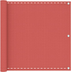 vidaXL Rectangular Orange Shade Divider 0.75x8m