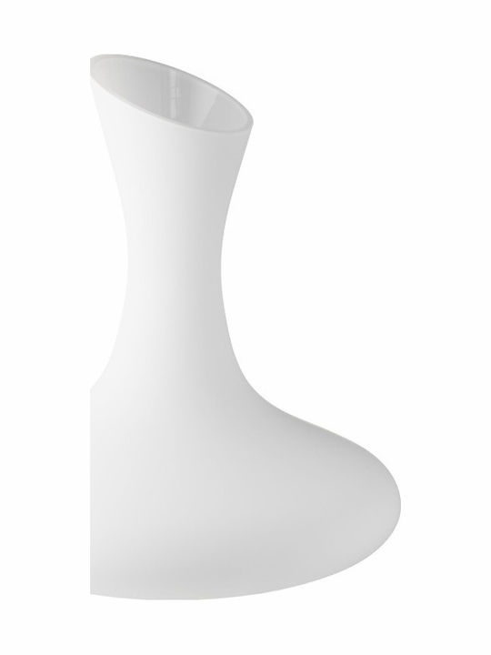 Georgiou Wedding Decanter Made of White Glass