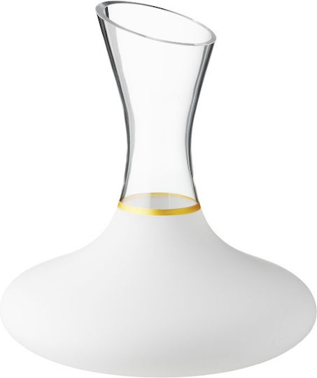 Georgiou Hochzeitskaraffe aus Weißem Glas