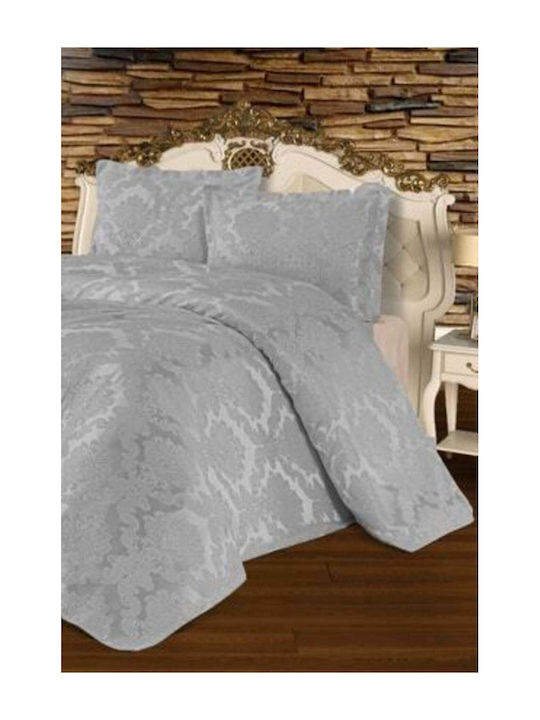 SteweHome Super-Double Bed Sheets Set 240x260cm Beige 4 Pieces