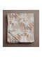 Set Single Bed Sheets 160x260cm Leaves Salmon (3 Pieces)