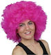 Maskarata Afro Perücke Fuchsia