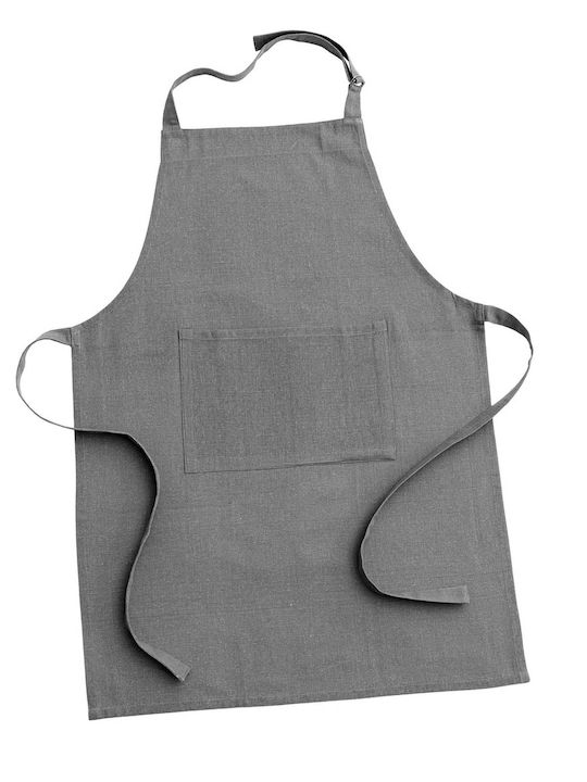 L-c Gourmet Ποδιά Κουζίνας Γκρι 84x60cm 1731413