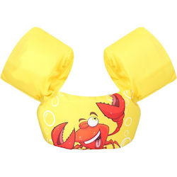 Crab Arm Bands Chest Reinforcement 2-6 Years Yellow Queen Mother