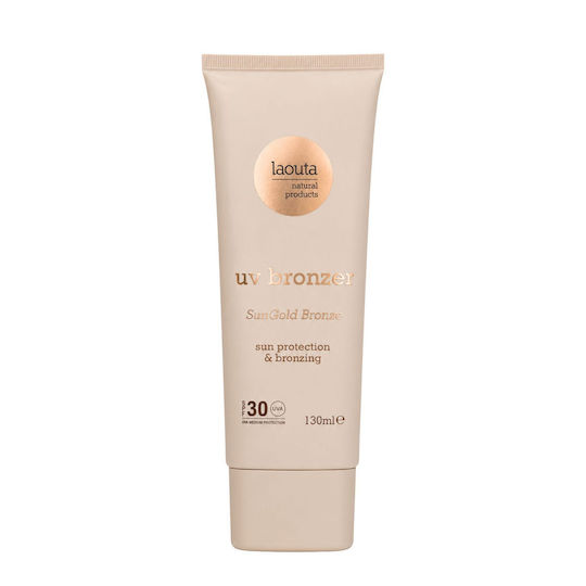 Laouta Natural Products SunGold Sunscreen SPF30 Tinted 130ml