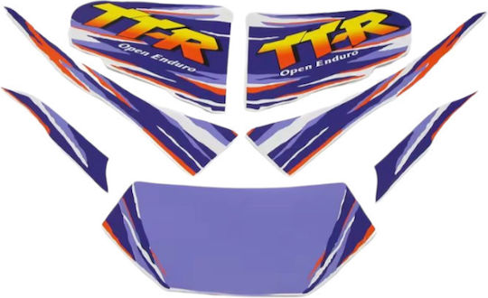 Set De Autocolante Yamaha Ttr 250 Violet