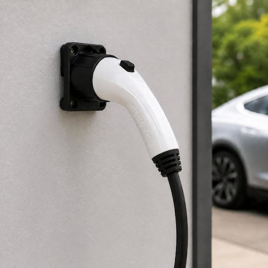 Berg Für Elektroauto-Ladestation Kopf Ladestation Typ 2 Eu Standard Ladekabel Anschlussbasis