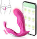 Smd Divine Wearable G-spot & Clitoral Panty App-controlled Vibrator Δονητής Απομακρυσμένο Έλεγχο 9 Vibrations Pink