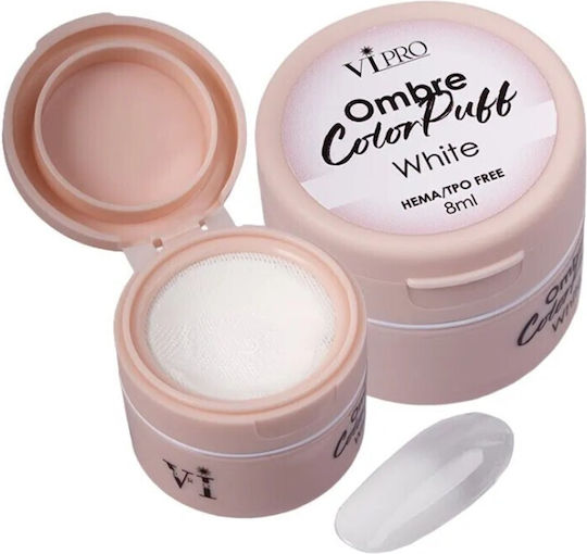 Beauty VI Gel Νυχιών Puff White 8ml