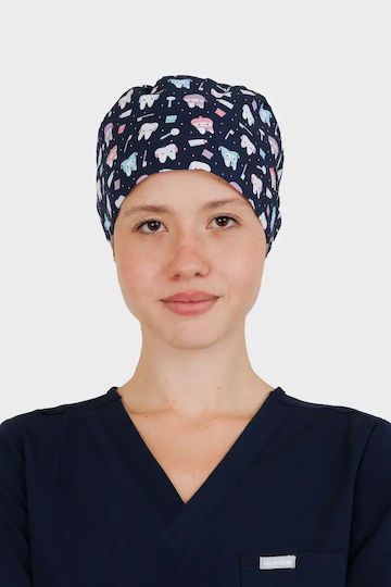 Dr. Scrub Unisex Σκουφάκι Χειρουργείου Πολύχρωμο μιας Χρήσης
