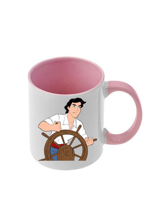 Photoretous Keramiktasse Ariel Rosa Mit Griff I...