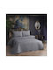 SteweHome Плик За Завивка King Size 260x265 Сив
