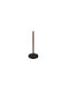 Andrea House Ceramic Black Paper Towel Holder 14x14x33.5cm CC26100