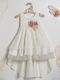 Lollipop Ecru Baptism Dress Made of Lace