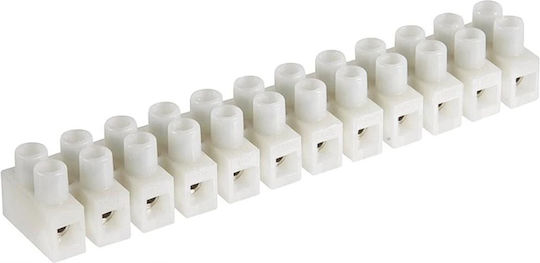 Klemmleiste Polypropylēnu 12u-2.5mm Electraline 2-el80595