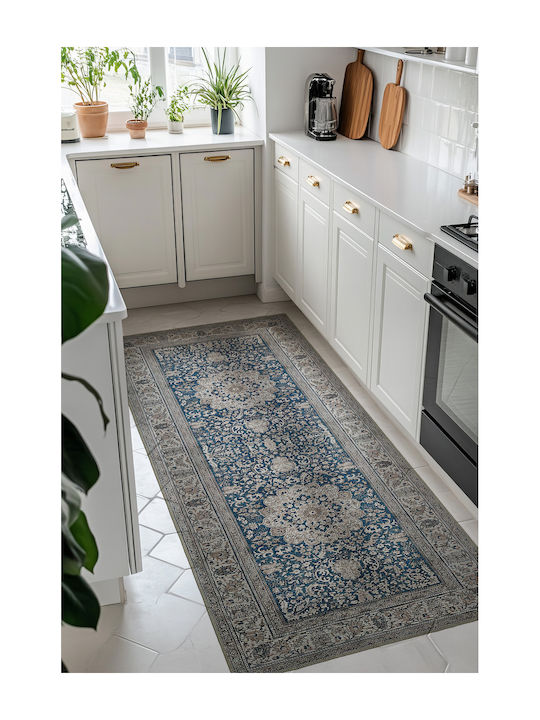 SteweHome Кухненско Халъче Коридор Синьо 75x300см