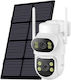 XO CR19 IP Dual Surveillance Camera 4G Full HD+ 4MP Waterproof Battery with Two-Way Communication and 4mm Lens