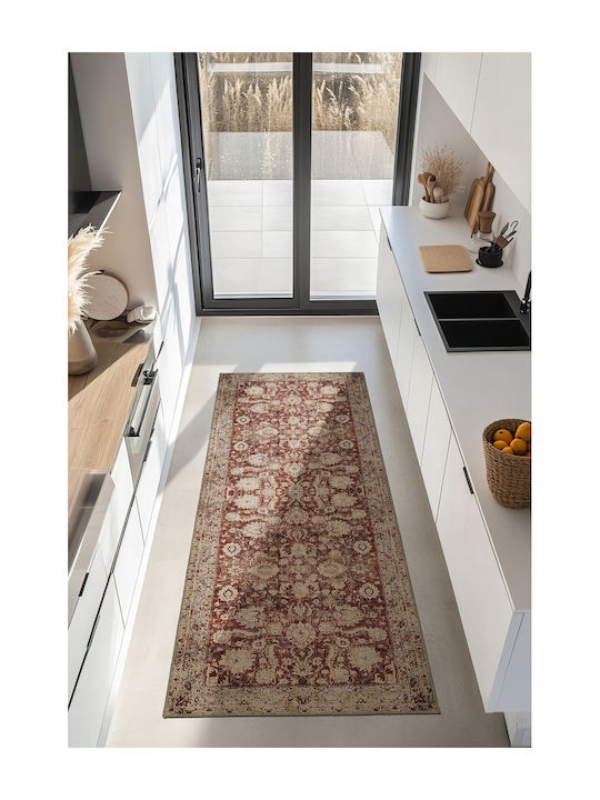 SteweHome Rechteckige Küchenmatte Beige 95x200cm