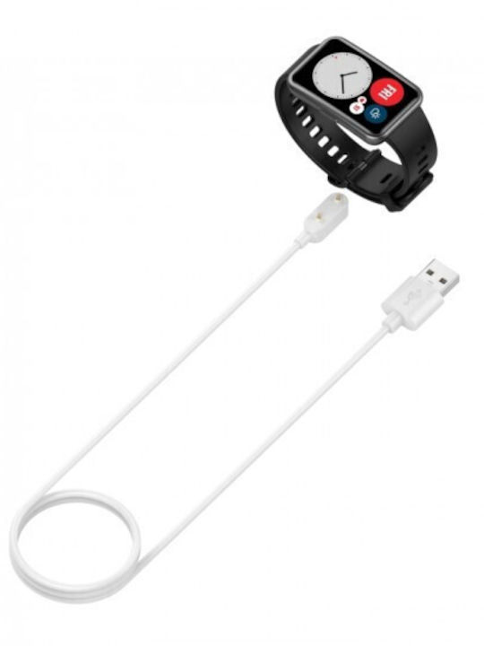Cablu Încărcare Usb Huawei Încărcător pentru Huawei Band 11 / 11 Pro Alb