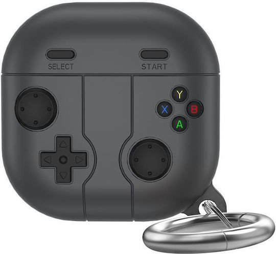 Galaxy Buds Pro Live 2 Fe Προστατευτική Θήκη Σιλικόνης Ahastyle Lc13 Μαύρη