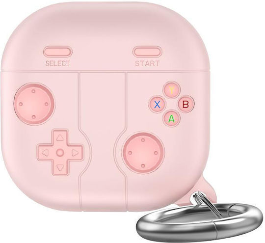 Galaxy Buds Pro Live 2 Fe Προστατευτική Θήκη Σιλικόνης Ahastyle Lc13 Ροζ