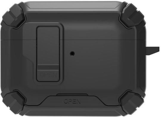 Wireless Earbuds Case Base AirPods Pro 3 Lereach Mega Series Armor Edition Black