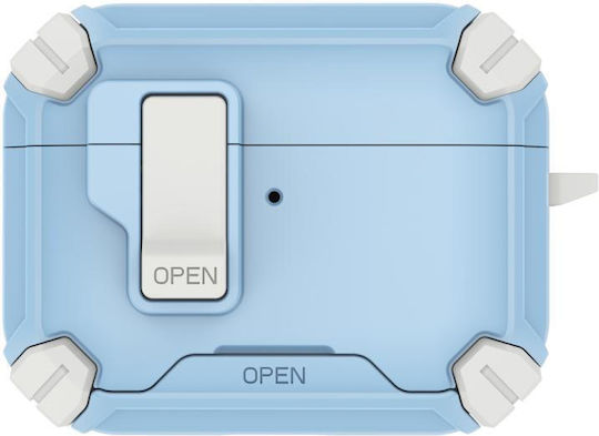 Bluetooth-Ohrhörer Zubehör Hülle Für Wireless Ohrhörer Airpods Pro 3 Lereach Mega Series Dawn Armor Edition Transparente Blaue