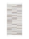 SteweHome Rechteckige Küchenmatte mit Rutschfestem Untergrund Skandinavisch 100x150cm
