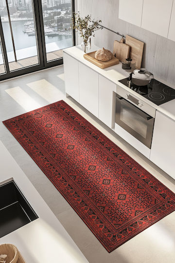 SteweHome Rectangular Kitchen Mat Black 115x160cm