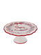 GRC Tech Ceramic Multicolour Cake Stand 22x10cm