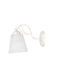 Inlight Wall Lamp with E27 Socket White 27.3x20cm