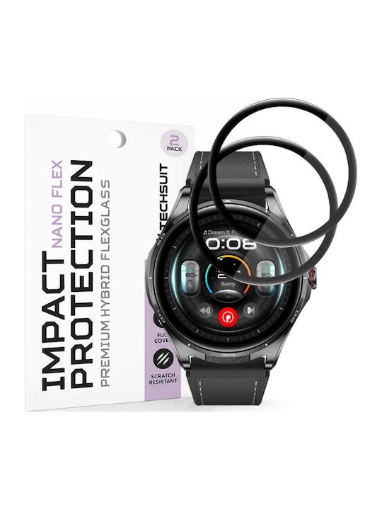 Techsuit Nano Flex Screen Protector Pentru Huawei Watch Buds 2 2 Bucăți