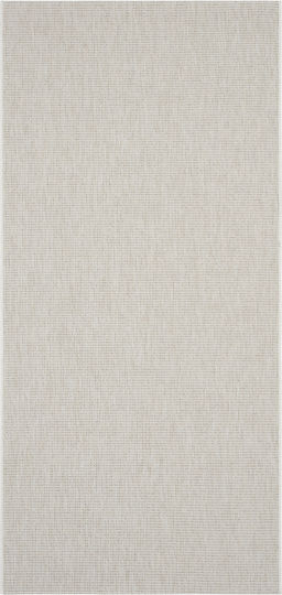 SteweHome Rectangular Kitchen Mat with Non-Slip Backing Straw 100x150cm