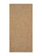 SteweHome Rechteckige Küchenmatte mit Rutschfestem Untergrund Braune 100x250cm