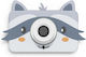 The Zoofamily Zoo Friends Ρακούν Παιδική Φωτογραφική Μηχανή 32MP Λευκή