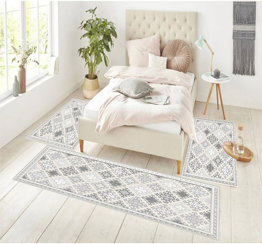 SteweHome Seturi Moderne De Covoare Pentru Dormitor Stewehome STE-028343-V63406-213556 3 Bucăți
