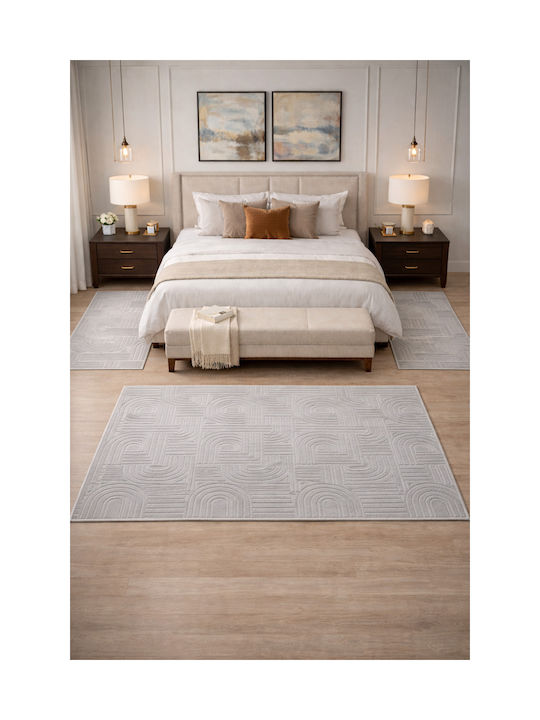 SteweHome Modern Bedroom Rug Sets Bohemian STE-028401-V63783-216483 3 Pieces