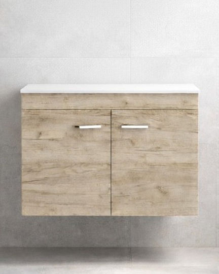 Savvopoulos Emily 70 Bancă Fără Lavoar M68xA44xÎ55cm Gri