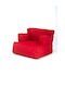 Bean Bag Stool Red