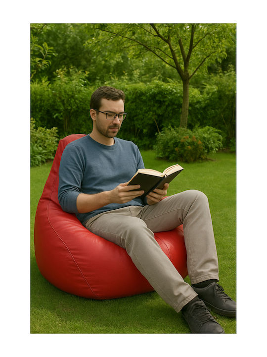 SteweHome Sitzsack Birne Künstliches Leder